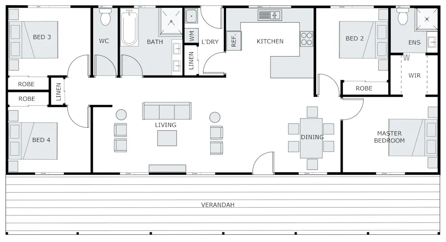Floor-Plans All-2D-Floorplans The-Cottage-169A